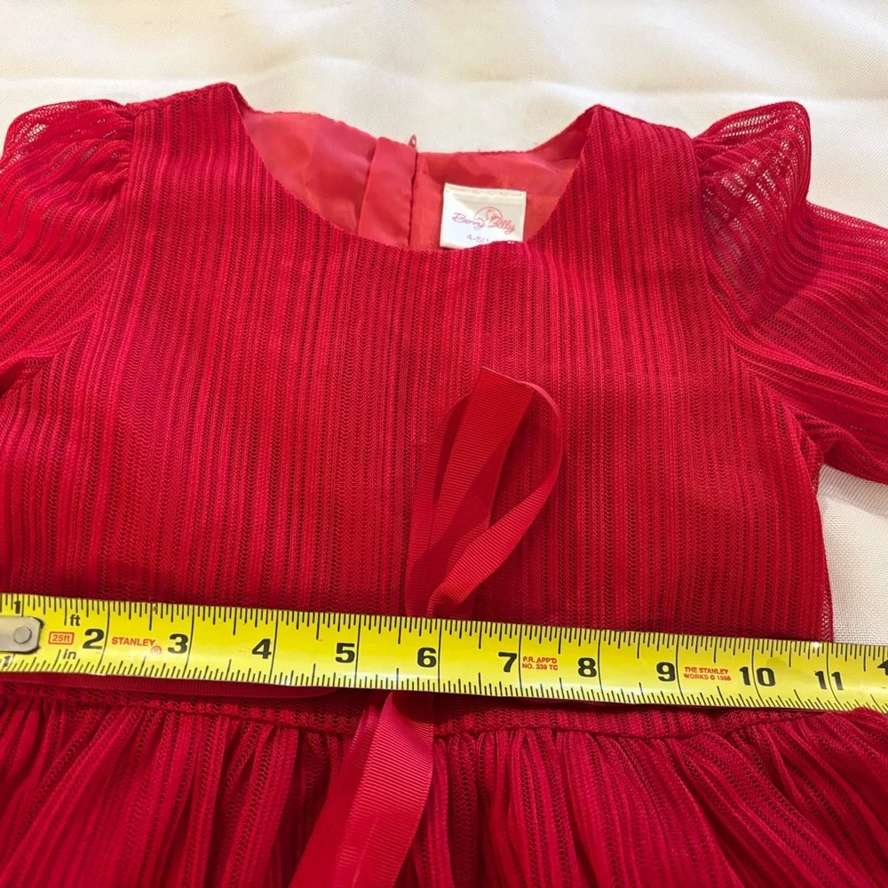 Elegant Red Lace‎ Kids Dress